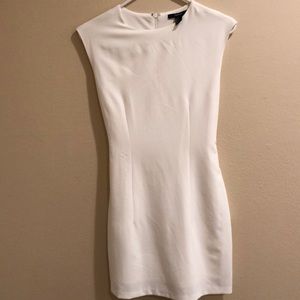 Simple and elegant white dress